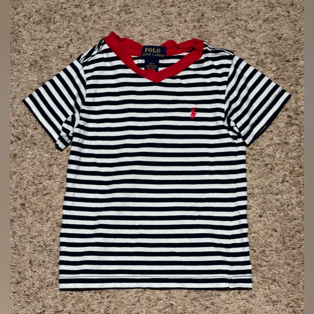 Ralph Lauren | Boys Polo V-Neck Tee Shirt | Size 2T - Picture 1 of 3